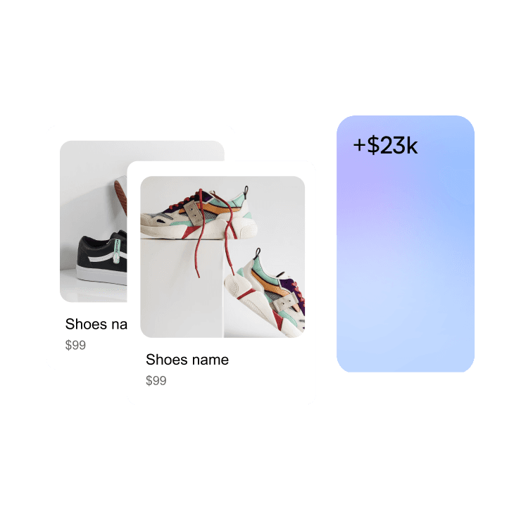 Sales boost visualization